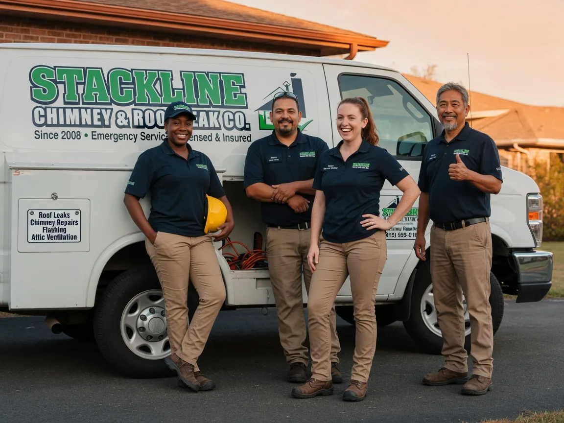 Chimney flashing repair company in Fairfax, CA